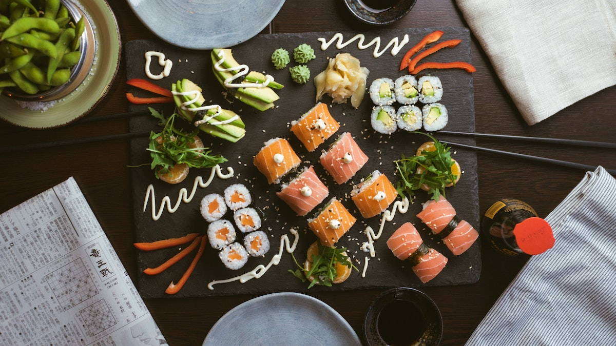 Sushi background